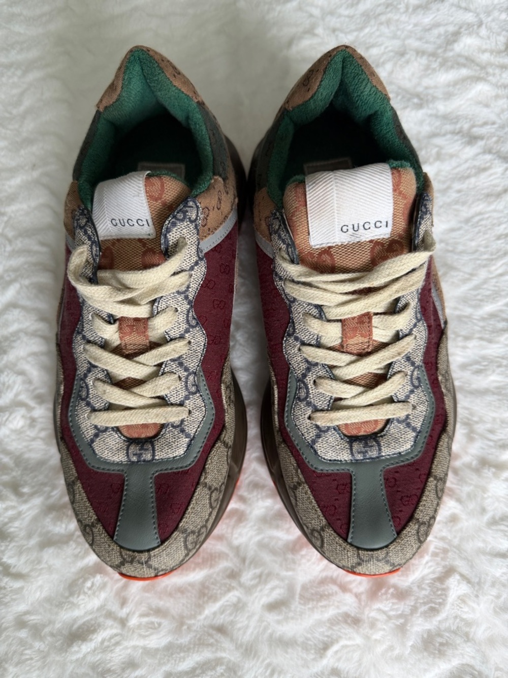 Authentic Gucci Rhyton
Brick Red